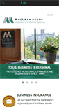 Mobile Screenshot of macleanagency.com